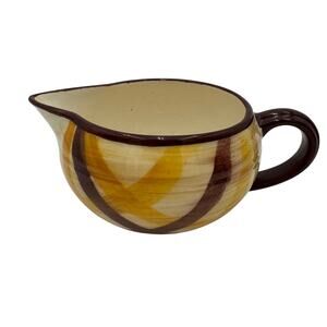 Vintage Organdie Vernonware Gravy/Sauce Boat by Metlox-Poppytrail-Vernon 8"